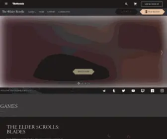 Elderscrolls.com(The Elder Scrolls) Screenshot