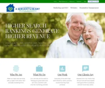 Eldersell.com(A Servant's Heart Web Design and Marketing) Screenshot