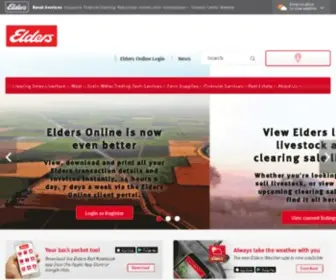 Eldersrural.com.au(Elders Rural Services) Screenshot