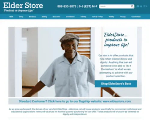 Elderstore.net(Home) Screenshot