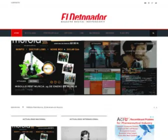 Eldetonador.com(El detonador) Screenshot