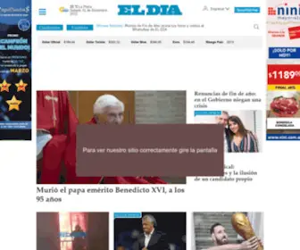Eldia.com(Diario El Dia de La Plata) Screenshot