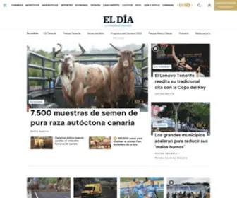 Eldia.es(Eldía.es Tenerife) Screenshot