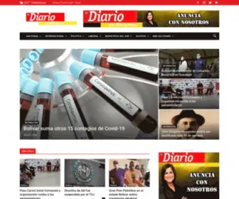 Eldiariodeguayana.com.ve(Diario en versión digital con diversas secciones) Screenshot