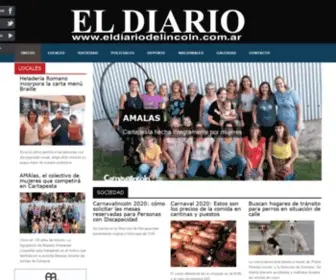 Eldiariodelincoln.com.ar(Inicio) Screenshot