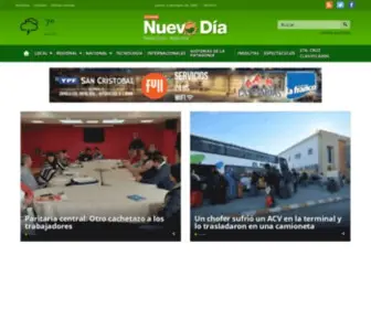 Eldiarionuevodia.com.ar(El Diario Nuevo Día) Screenshot