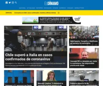 Eldinamo.cl(El Dínamo) Screenshot