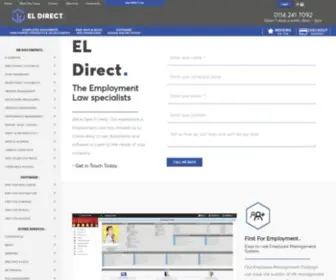 Eldirect.co.uk(EL Direct Ltd) Screenshot