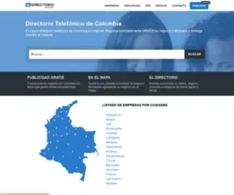 Eldirectorio.co(✆) Screenshot