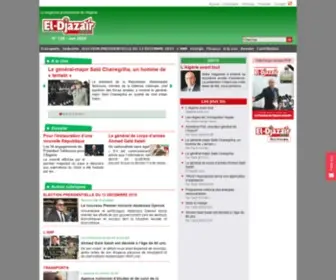 Eldjazaircom.dz(El Djazaircom) Screenshot