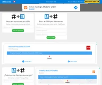 Eldni.com(Buscar DNI por Nombres) Screenshot