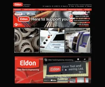 Eldontool.co.uk(Eldon Tool and Engineering) Screenshot