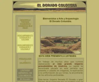 Eldoradocolombia.com(Index del Dorado Colombia) Screenshot