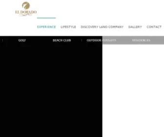 Eldoradogolfandbeachclub.com(El Dorado Golf and Beach Club) Screenshot