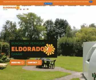 Eldoradopark.nl(Bungalowverhuur Eldorado in Chaam) Screenshot
