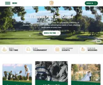 Eldoradoparkgc.com(El Dorado Park Golf Course) Screenshot