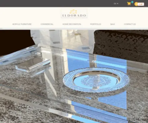 Eldoradosas.it(Plexiglass design) Screenshot