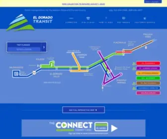 Eldoradotransit.com(El Dorado Transit) Screenshot