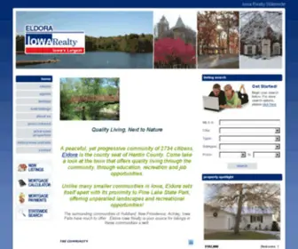 Eldoraiowarealty.com(Eldora Iowa Realty) Screenshot