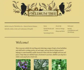 Eldrum.co.uk(Home of Interior Designer) Screenshot