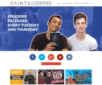 ELDS.org(Saints Unscripted) Screenshot