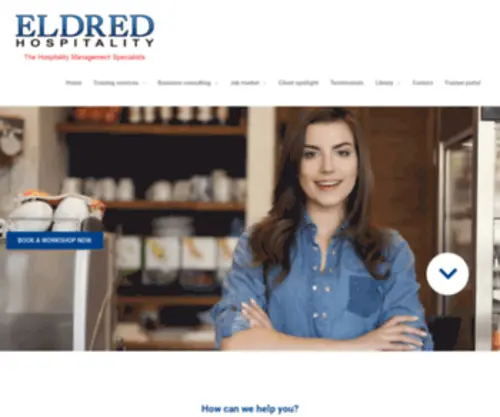 Eldtrain.com.au(Hospitality Management) Screenshot