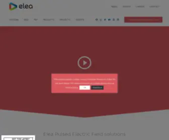 Elea-Technology.com(Elea) Screenshot