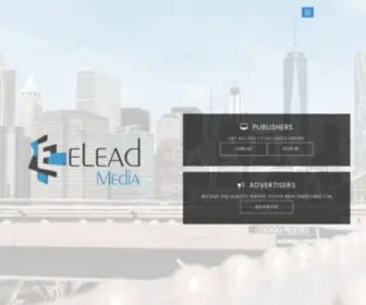 Eleadmedia.com(Lead Generation and Call Center Marketing Campaigns Network) Screenshot