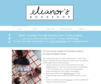 Eleanorsbookshop.com(Eleanor's Bookshop) Screenshot