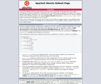 Elearning-Esisalama.org(Apache2 Ubuntu Default Page) Screenshot