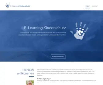 Elearning-Kinderschutz.de(E-Learning Kinderschutz) Screenshot