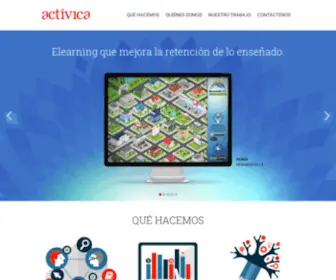 Elearningactivica.com(Código abierto) Screenshot