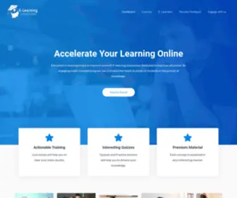 Elearningclassrooms.in(Online Education) Screenshot