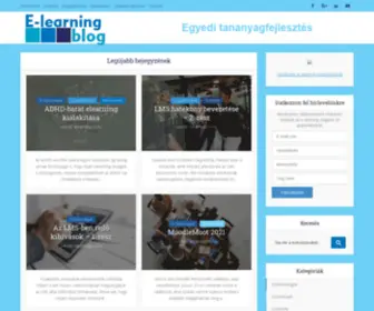 Elearning.co.hu(Közérthetően az e) Screenshot