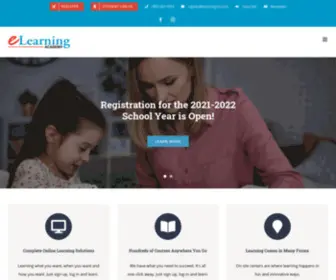 Elearningk12.com(ELearning Academy K12) Screenshot