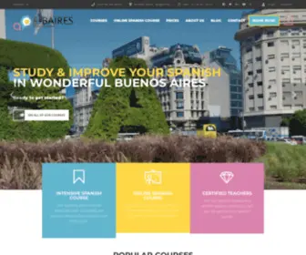 Elebaires.com(Learn Spanish In Argentina) Screenshot