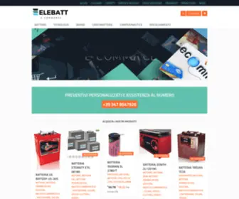 Elebatt.it(Batteria servizi camper) Screenshot