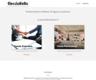 Elecciobella.com(Eleccio Bella) Screenshot