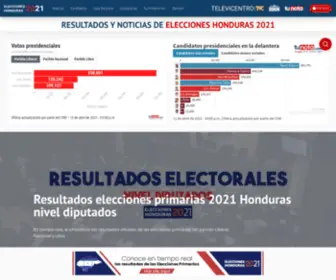 Eleccioneshonduras.hn(Elecciones Honduras 2021) Screenshot