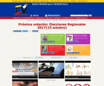 Eleccionesvenezuela.com(ELECCIONES VENEZUELA 2012) Screenshot