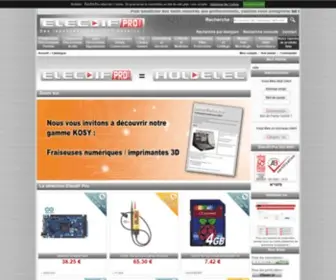 EleCDif-Pro.com(Holdelec) Screenshot