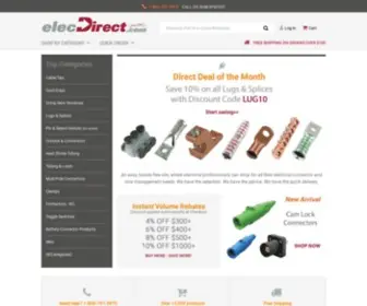 EleCDirect.com(Electrical Connectors) Screenshot