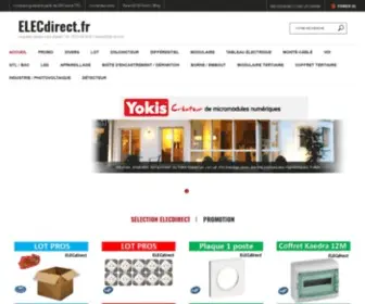 EleCDirect.fr(Matériel) Screenshot