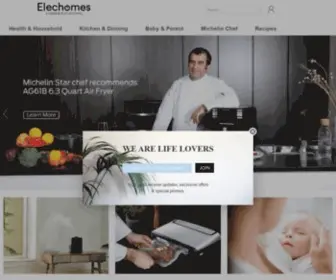 Elechomes.com(Elechomes) Screenshot