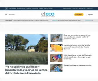 Eleco.com.ar(El Eco) Screenshot
