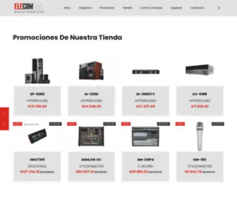 Elecom.com.ar(Efectos Especiales) Screenshot