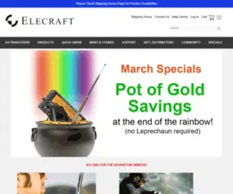 Elecraft.com(Elecraft Hands) Screenshot