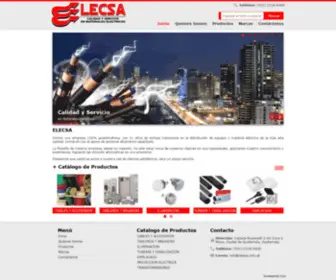 Elecsa.com.gt(ELECSA) Screenshot