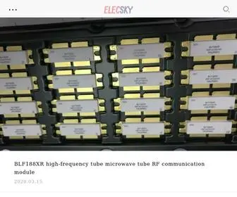 Elecsky.net(CAMEL RF ELECTRONIC TECHNOLOGY CO) Screenshot