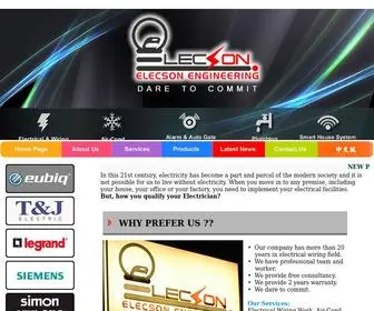 Elecson.com.my(Wiring Work (JB) Johor Bahru) Screenshot